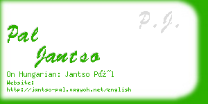 pal jantso business card